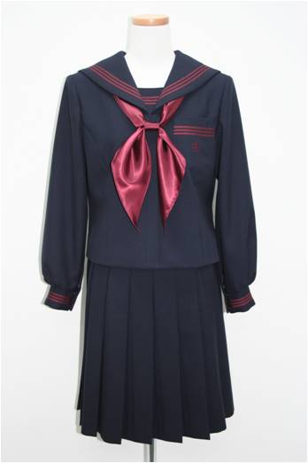 都立富士高校、および、附属中学の制服
