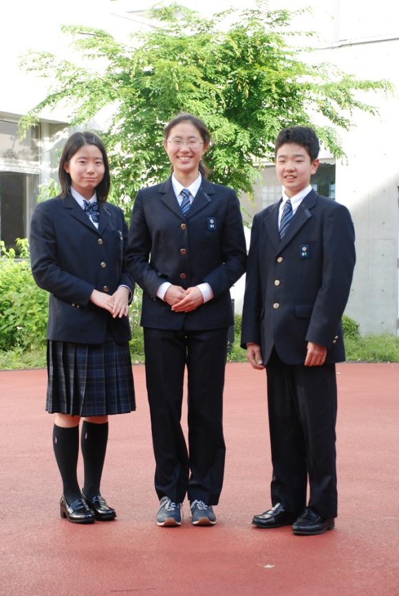 都立武蔵高校、および、附属中学の制服